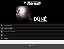 Tablet Screenshot of icebergmusicgroup.com
